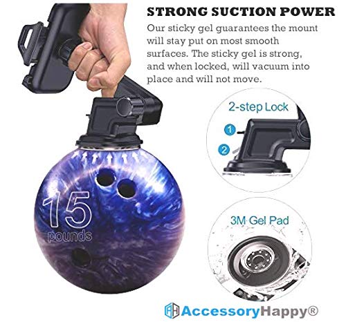 Universal Cell Phone Holder for Office Desk Car Dashboard Windshield Phone Car Mount Adjustable Multi-Angle Car Cellphone Holders Stand for iPhone 11 or Cell Phone iPhone Galaxy Smartphones