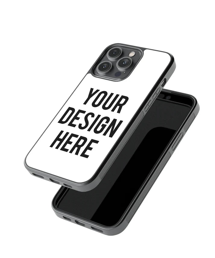 iPhone Custom Case Featuring Soft TPU Edges and Durable Plastic Backing