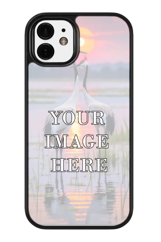 iPhone 14 Plus Magsafe Compatible iPhone Custom Case Featuring Soft TPU Edges and Durable Plastic Backing