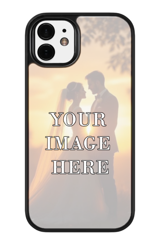 iPhone 15 Plus Magsafe Compatible iPhone Custom Case Featuring Soft TPU Edges and Durable Plastic Backing