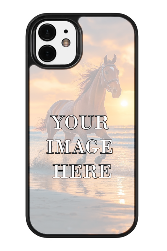 iPhone 16e Magsafe Compatible iPhone Custom Case Featuring Soft TPU Edges and Durable Plastic Backing