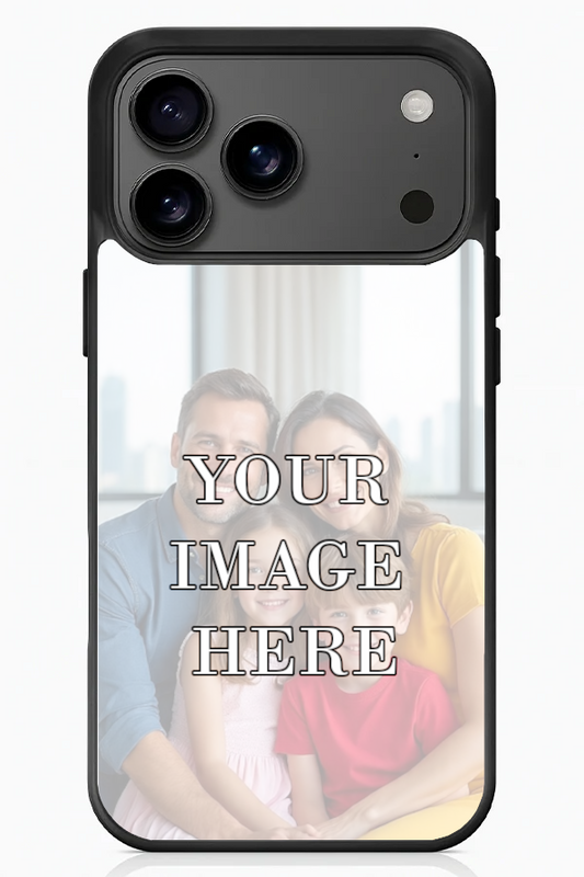 iPhone 17 Pro Magsafe Compatible iPhone Custom Case Featuring Soft TPU Edges and Durable Plastic Backing