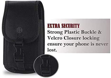 AH Military Grade Cell Phone Carrier Holster Men Cell Phone Belt Holder