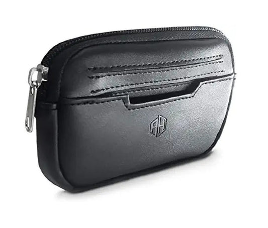 RFID Belt Loop Wallets for Men - Minimalist Genuine Leather Money Carrier Clip Wallet