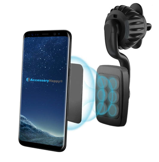 Upgraded Magnetic Phone Car Mount, Universal Hook & Twist Air Vent Magnetic Car Phone Mount Holder, Phone Holder for Car Compatible with Cell Phones: Universal Cell Phone Holder – Vent Phone Holder