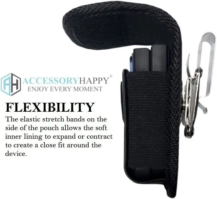 AH Premium 360 Rotating Military Grade Men Phone Belt Construction Holster Pouch, for Samsung Flip 4 5G, Z Flip 3 Holster, Mot Razr 5G