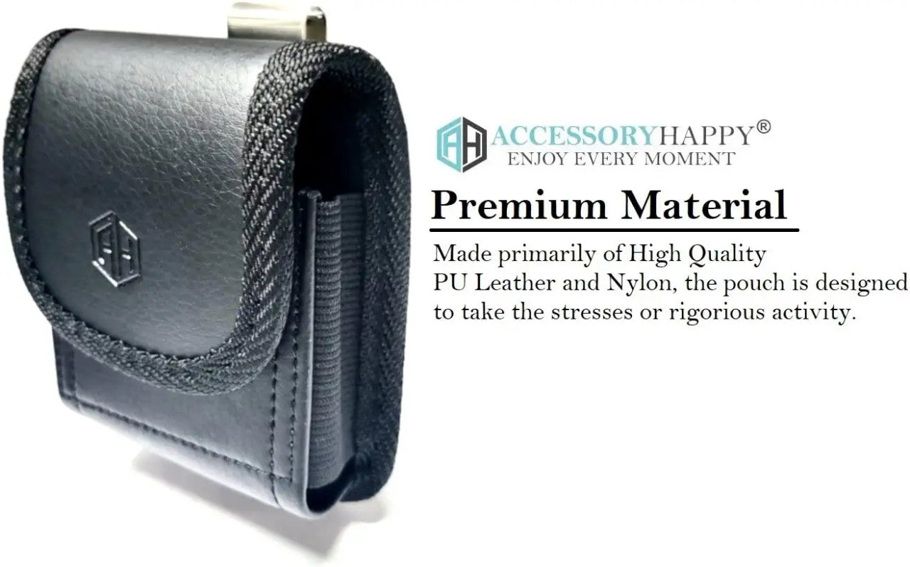AH Premium 360 Rotating Military Grade Men Phone Belt Construction Holster Pouch, for Samsung Flip 4 5G, Z Flip 3 Holster, Mot Razr 5G