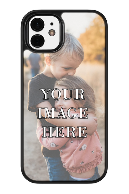 iPhone 12/12 Pro Magsafe Compatible iPhone Custom Case Featuring Soft TPU Edges and Durable Plastic Backing