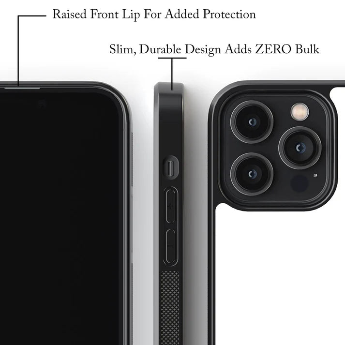 iPhone 13 Magsafe Compatible iPhone Custom Case Featuring Soft TPU Edges and Durable Plastic Backing