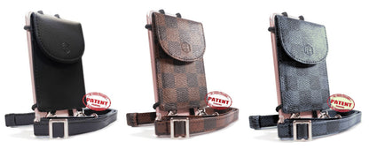 AH Universal Phone Lanyard & Credit Card Holder, Cell Phone Neck Strap Cross Body Holder Compatible with iPhone 6 6S 7 8 8 Plus Galaxy S7 Note 3 4 5 and Other Smart Phones