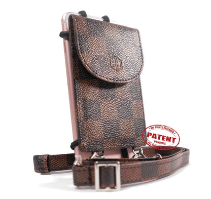 AH Universal Phone Lanyard & Credit Card Holder, Cell Phone Neck Strap Cross Body Holder Compatible with iPhone 6 6S 7 8 8 Plus Galaxy S7 Note 3 4 5 and Other Smart Phones