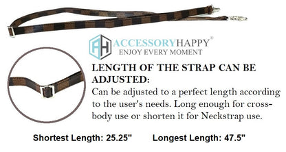 AH Universal Phone Lanyard & Credit Card Holder, Cell Phone Neck Strap Cross Body Holder Compatible with iPhone 6 6S 7 8 8 Plus Galaxy S7 Note 3 4 5 and Other Smart Phones