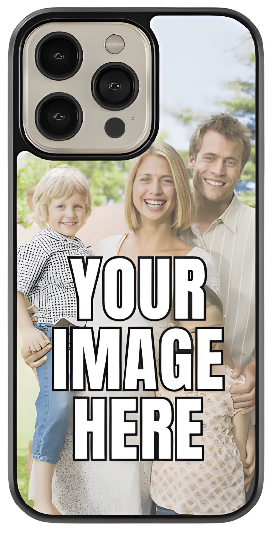 iPhone Custom Case Featuring Soft TPU Edges and Durable Plastic Backing