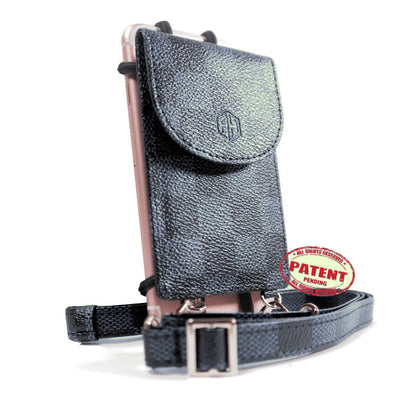 AH Universal Phone Lanyard & Credit Card Holder, Cell Phone Neck Strap Cross Body Holder Compatible with iPhone 6 6S 7 8 8 Plus Galaxy S7 Note 3 4 5 and Other Smart Phones