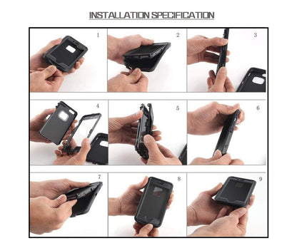 Armor Rugged Defender Case for iPhone 14 Pro (6.1") Protective Case with Belt Clip Holster, Heavy Duty-Pink Burgundy